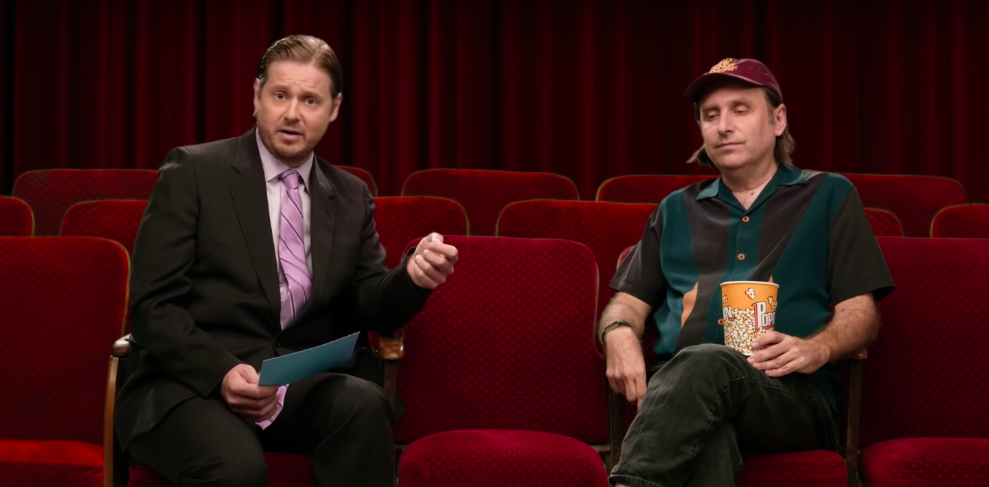 Tim Heidecker and Gregg Turkington of On Cinema.